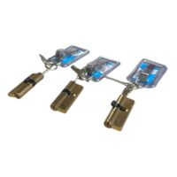Butuc usa metalica pentru yala, excentric, 75 mm, set 3 bucati