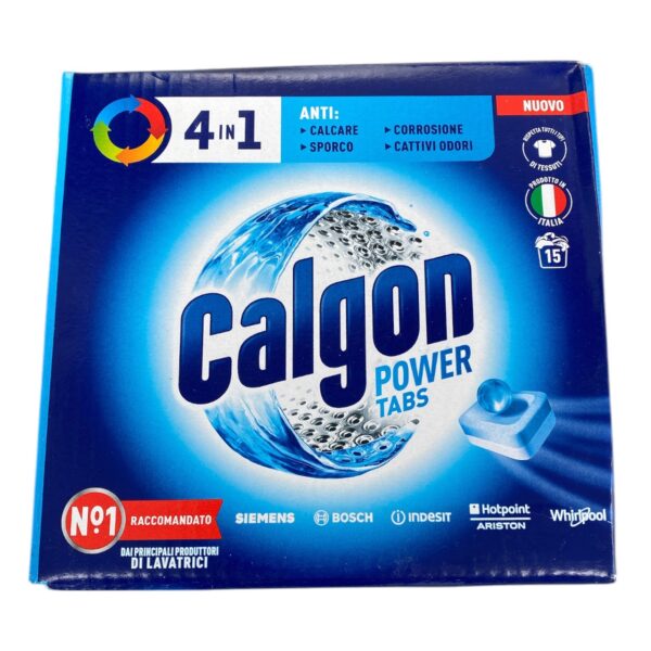 Calgon Powerball 4 in 1 tabs (tablete) anticalcar 15 spalari