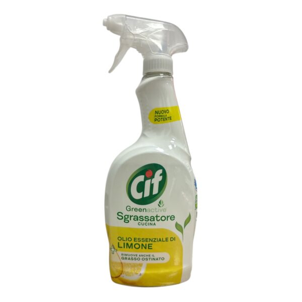 Cif bucatarie lemon, degresant cu pulverizator, 650 ml