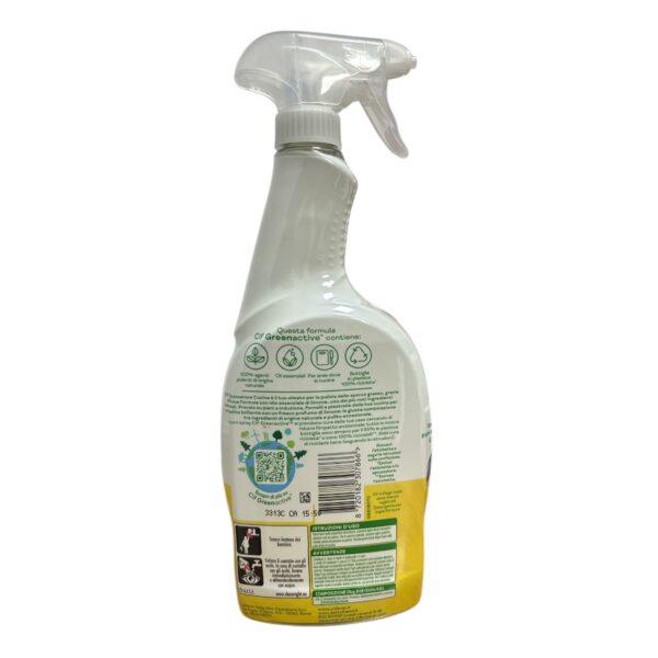 Cif bucatarie lemon, degresant cu pulverizator, 650 ml - imagine 2