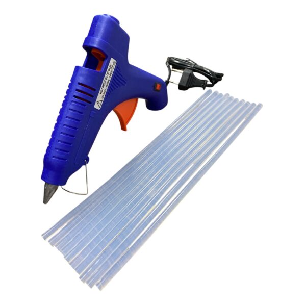 Pistol de lipit (100W) cu 10 batoane silicon 11 mm