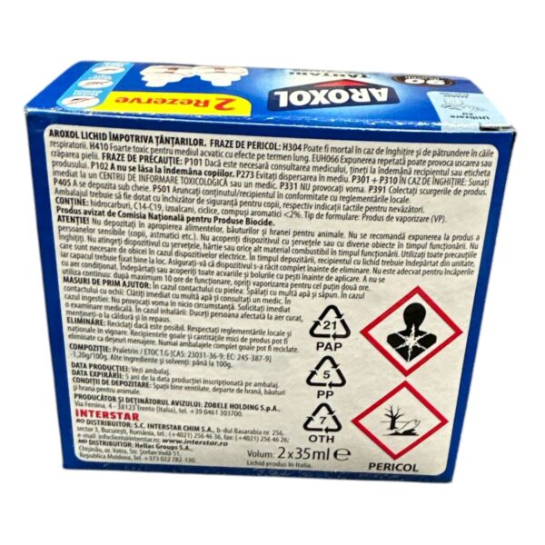 Rezerva lichida Aroxol tantari 2 x 35 ml - imagine 2