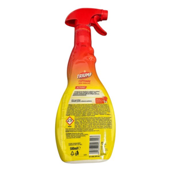Triumf Cuptoare Solutie de curatat grasimea intarita, 500 ml - imagine 2