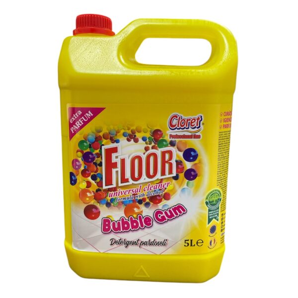 Cloret Floor Detergent pardoseala Bubble Gum 5 L