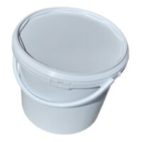 Galeata alimentara sigilabila (polipropilena) 10 litri, alba