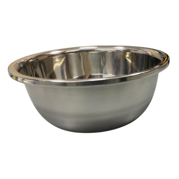 Castron (bol) de inox, mare 32 cm - imagine 2