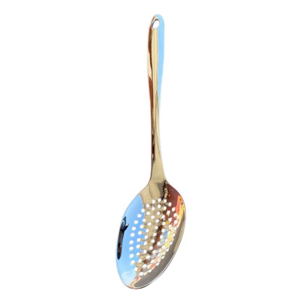 Lingura inox perforata pentru servire