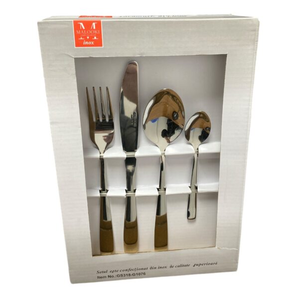 Set tacamuri inox 24 piese Chefline