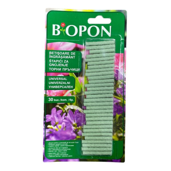 BioPon Sticks Ingrasamant betisoare universale, 30 bucati