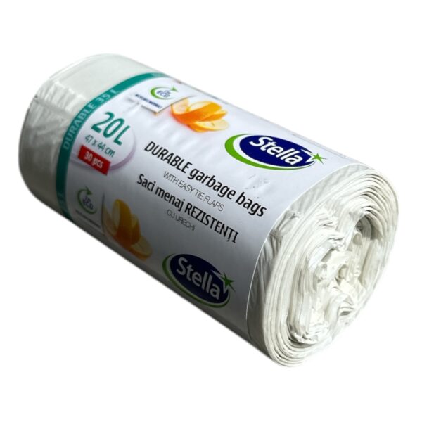 Saci menajeri baie 20l, rola 30 bucati - imagine 2