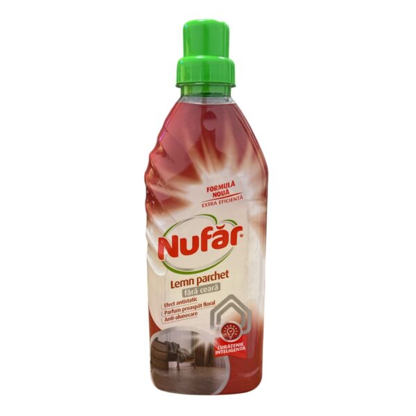 Nufar solutie curatat lemn parchet fara ceara, 750 ml