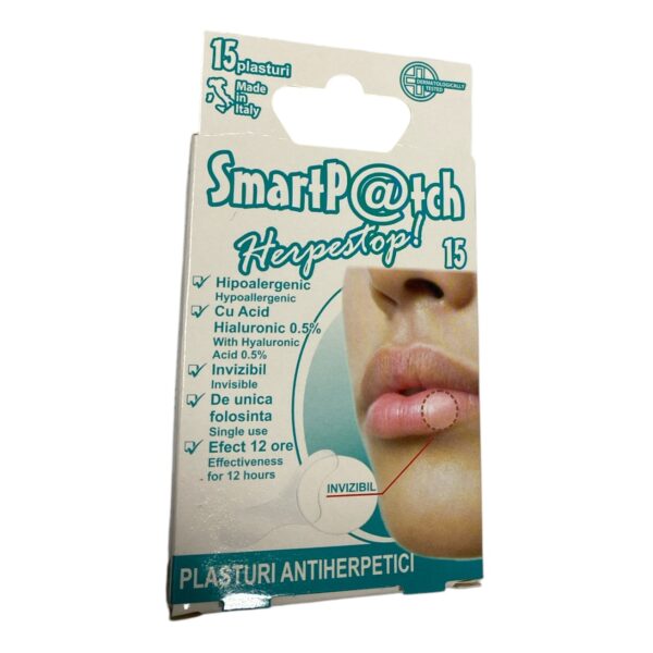 Plasturi antiherpetici Smartpatch Herpestop 15 bucati
