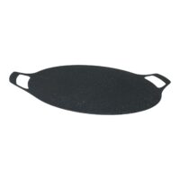 Plita japoneza rotunda cu manere 33 cm
