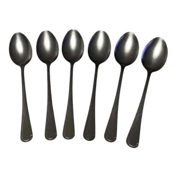 Set Linguri din inox pentru masa, Carina Icos, 6 bucati - imagine 2