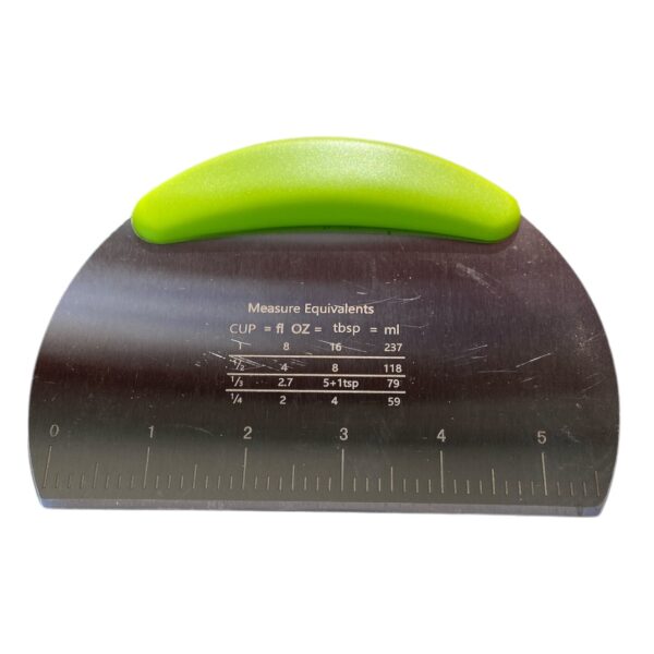 Racleta aluat (patiserie) inox, gradata