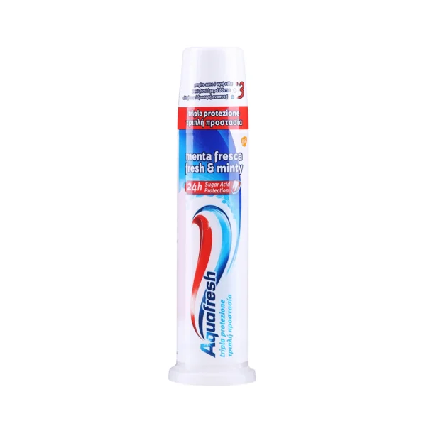 aquafresh pasta de dinti cu pompita fresh minty 100 ml 2