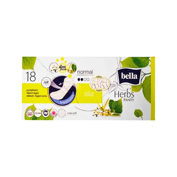 bella herbs absorbante zilnice cu extract de tei 18 bucati 2