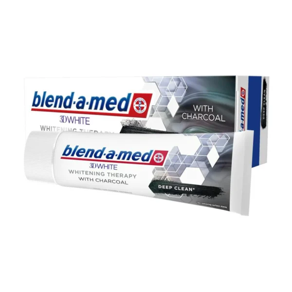 blend a med pasta de dinti 3d whitening therapy deep clean charcoal 75 ml 2