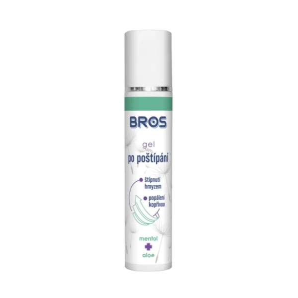 bros gel tratare intepaturi insecte cu aloe vera si mentol 50 ml 2