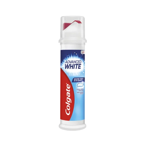 colgate advanced white pasta de dinti cu pompa 100ml 2