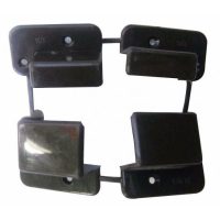 coltar de prindere plasa fixa maro