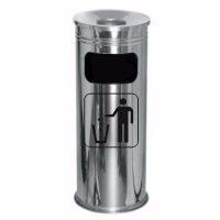 cos gunoi din inox scrumiera 58 x 24cm