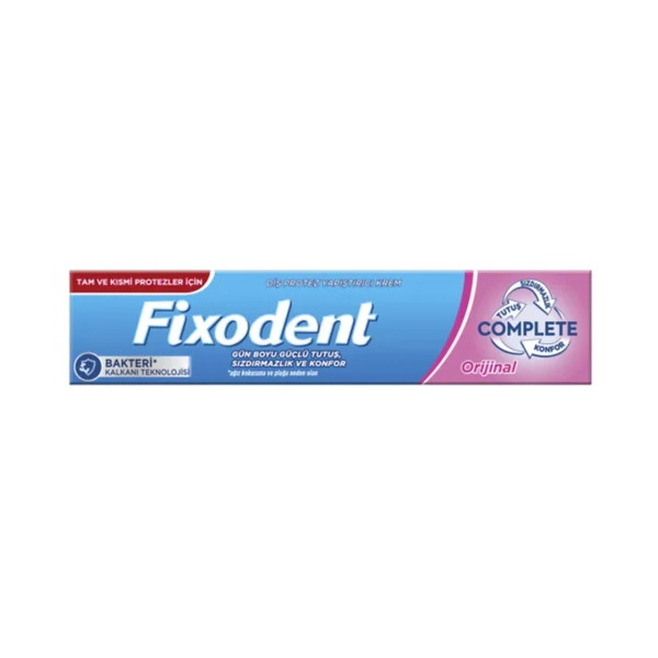 crema adeziv pentru proteze dentare fixodent complete original 47 g 2