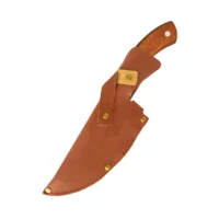 cutit de bucatarie forjat Viking din otel inoxidabil cu teaca