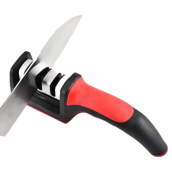 dispozitiv ascutit cutite profesional rosu 1