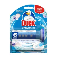 duck fresh discs aparat cu rezerva odorizant cu gel marine 36 ml 2