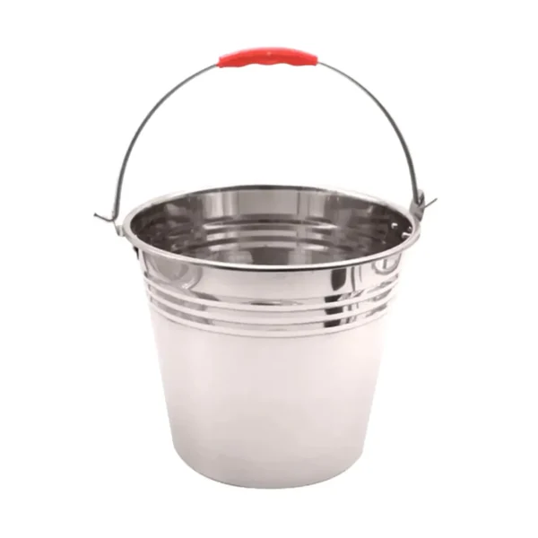 galeata din inox 8 l litri cu toarta 2