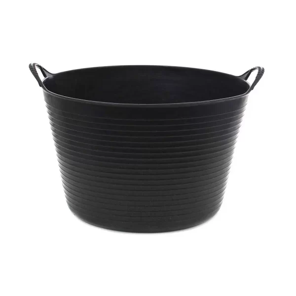 galeata flexibila cos flexibil cu 2 manere neagra 10 litri 1