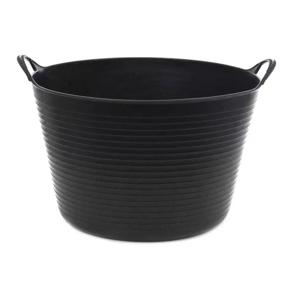galeata flexibila cos flexibil cu 2 manere neagra 10 litri 2