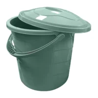 galeata gradata 10l din plastic cu capac 2