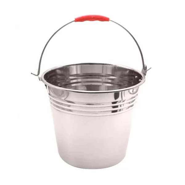 Galeata inox 10 L (30 cm) cu maner