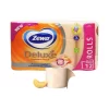 hartie igienica 3 straturi zewa deluxe cashmere peach 12 role 1