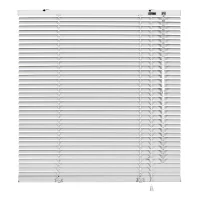 jaluzea orizontala interior pvc alba 130 x 160 cm 2