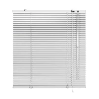 jaluzeaua orizontala din pvc alba 120 x 120 cm 2