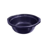 lighean plastic rotund cu manere 16 l mov 2
