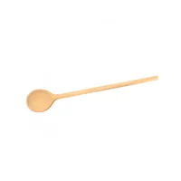 lingura de lemn rotunda 35 cm 1