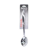 lingura perforata din inox profesionala brio pearl 2