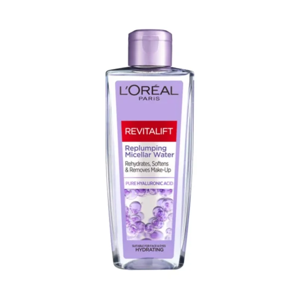 loreal apa micelara cu acid hialuronic revitalift 200 ml 2