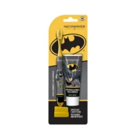 naturaverde kids set pasta de dinti 25 ml cu periuta model batman 2