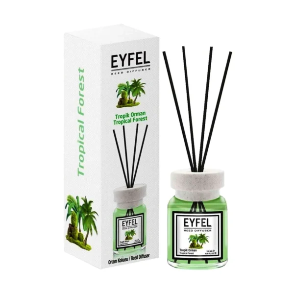odorizant camera cu betisoare eyfel tropic forest 120 ml 2