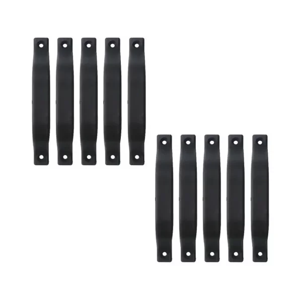 pachet 10 bucati maner d pentru usa maro exterior pentru profil plase insecte 1