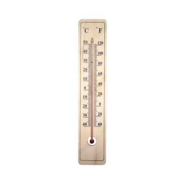 pachet 10 x termometru de exterior gradat din lemn 2