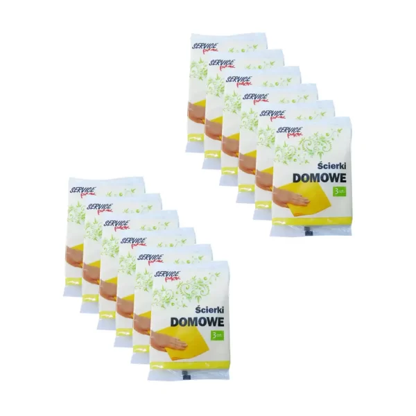 pachet 12 x lavete uscate absorbante 30x35 cm 3buc 1