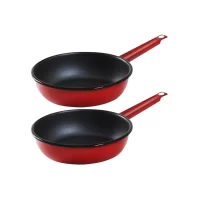 pachet 2 x tigaie teflonata cu coada 24cm 1