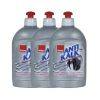 pachet 3 bucati sano antikalk solutie anti calcar pentru masina de spalat 3 x 500ml 1