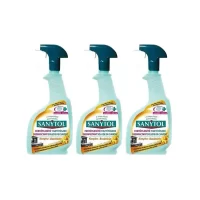pachet 3 x sanytol dezinfectant pentru bucatarie cu pulverizator 500 ml 1